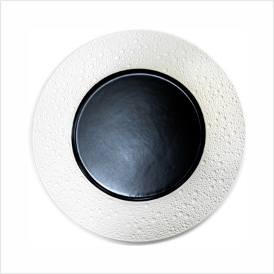 Moon - schwarz - flach - 37cm